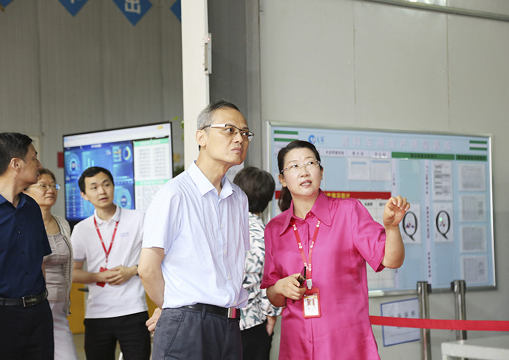 安徽省の生態環境局の副所長であるLuoHongと彼の党は、研究と指導のためにYuanchenTechnologyを訪問しました.