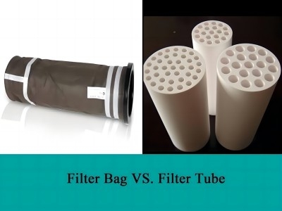 統合された脱硝および除塵プロセスにおけるセラミックフィルターチューブと布製フィルターバッグの比較