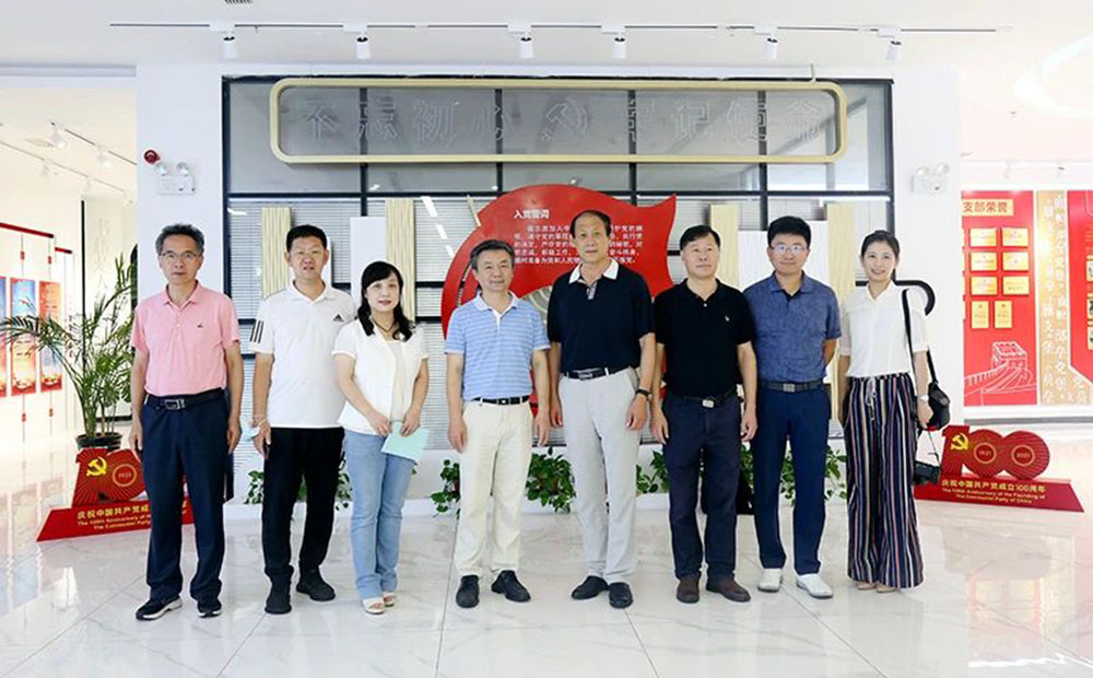 Jiu SanSocietyの遼寧省党委員会の研究チームがYuanchenTechnologyを訪問しました
