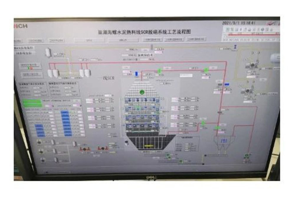 YuanchenTechnologyのセメントキルン煙道ガス脱硝用の特殊触媒がConchCementで正常に稼働しました